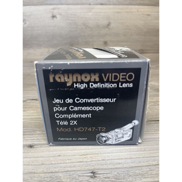 Raynox High Definition Video lens 2X HD747-T2 - Picture 9 of 11